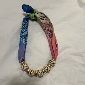 Bandana necklace